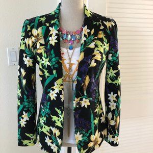 Spring Floral Sassy Blazer